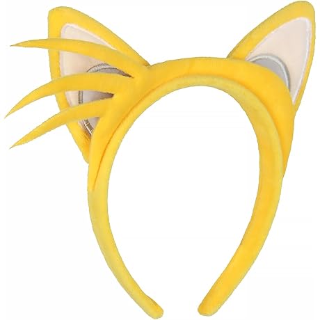 Sonic the Hedgehog Tails Adult Costume Headband