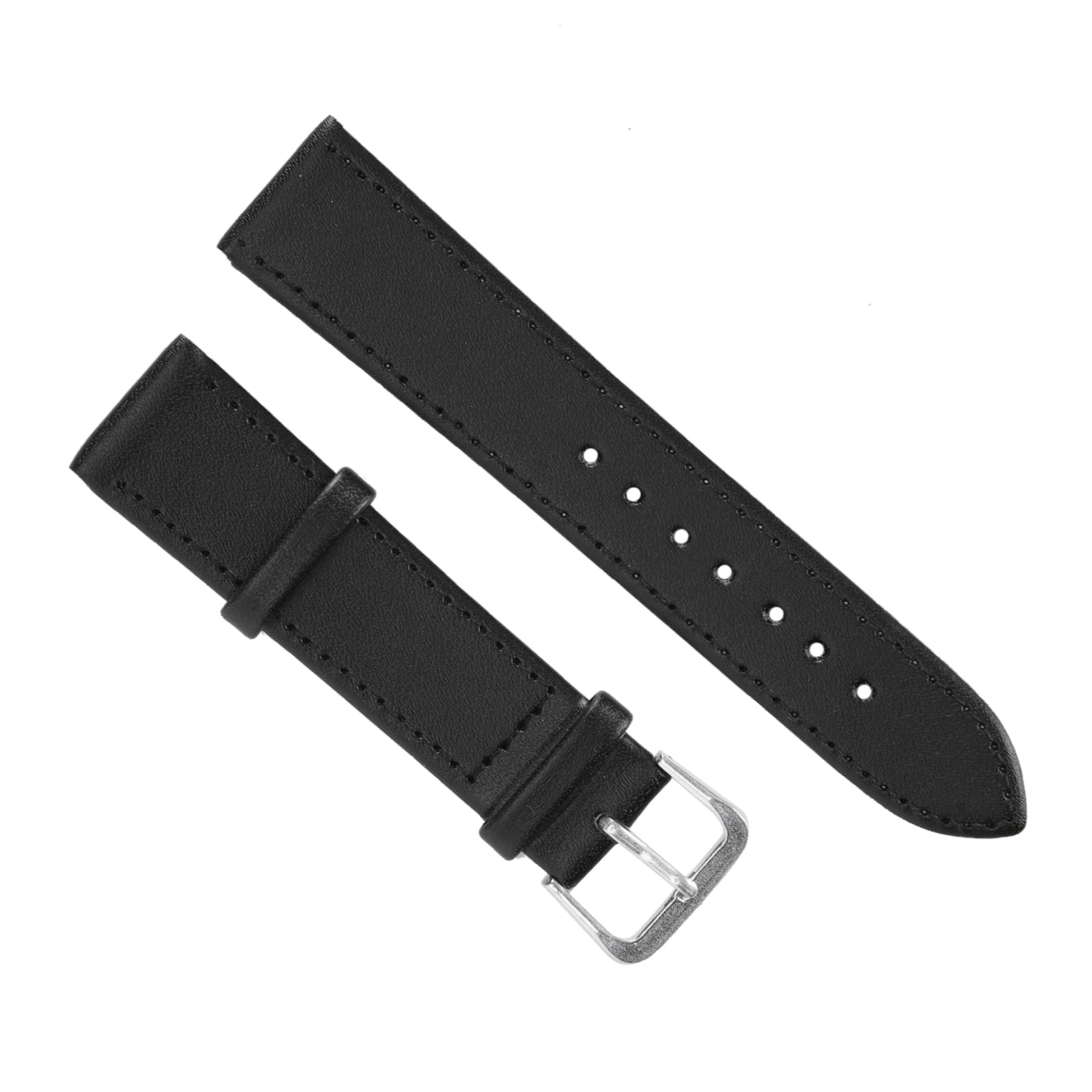 Ejoyous Correa de Reloj de Cuero con Hebilla, Correas de Reloj, Correa de Cambio Rápido, de Repuesto Universal para Hombres y Mujeres (20MM)