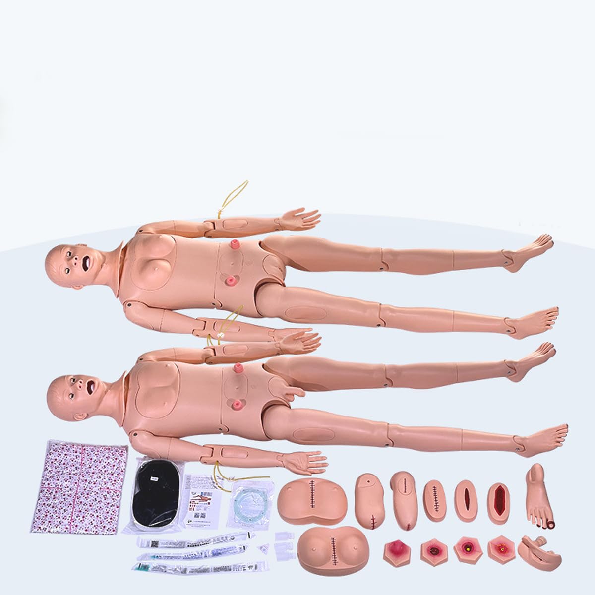 Mannequin simulé de formation infirmière avec module Decubitus pour l'enseignement médical humain et l'opération