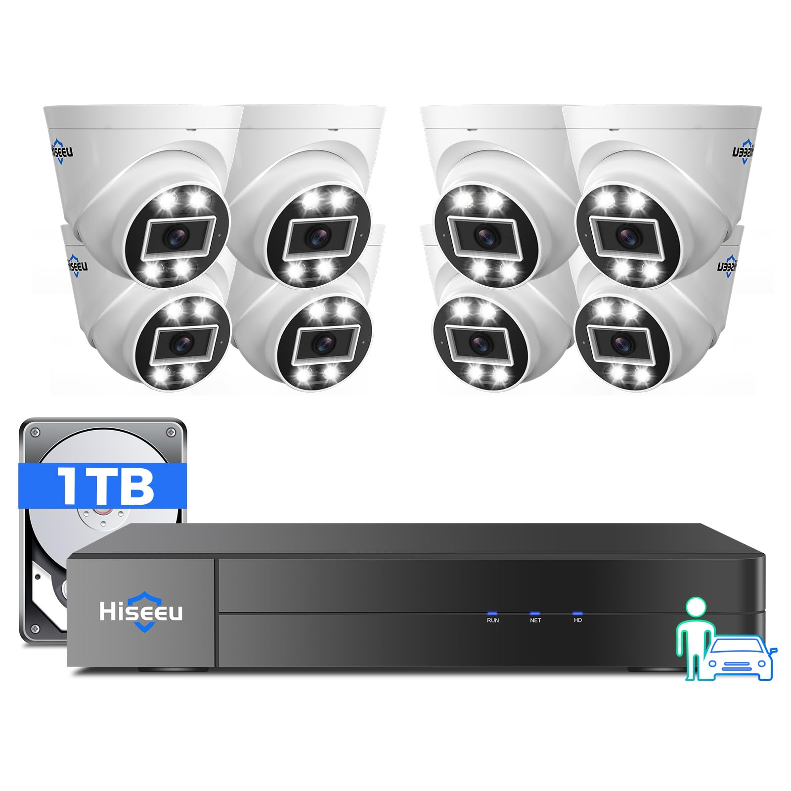 Hiseeu 4K PoE 1TB