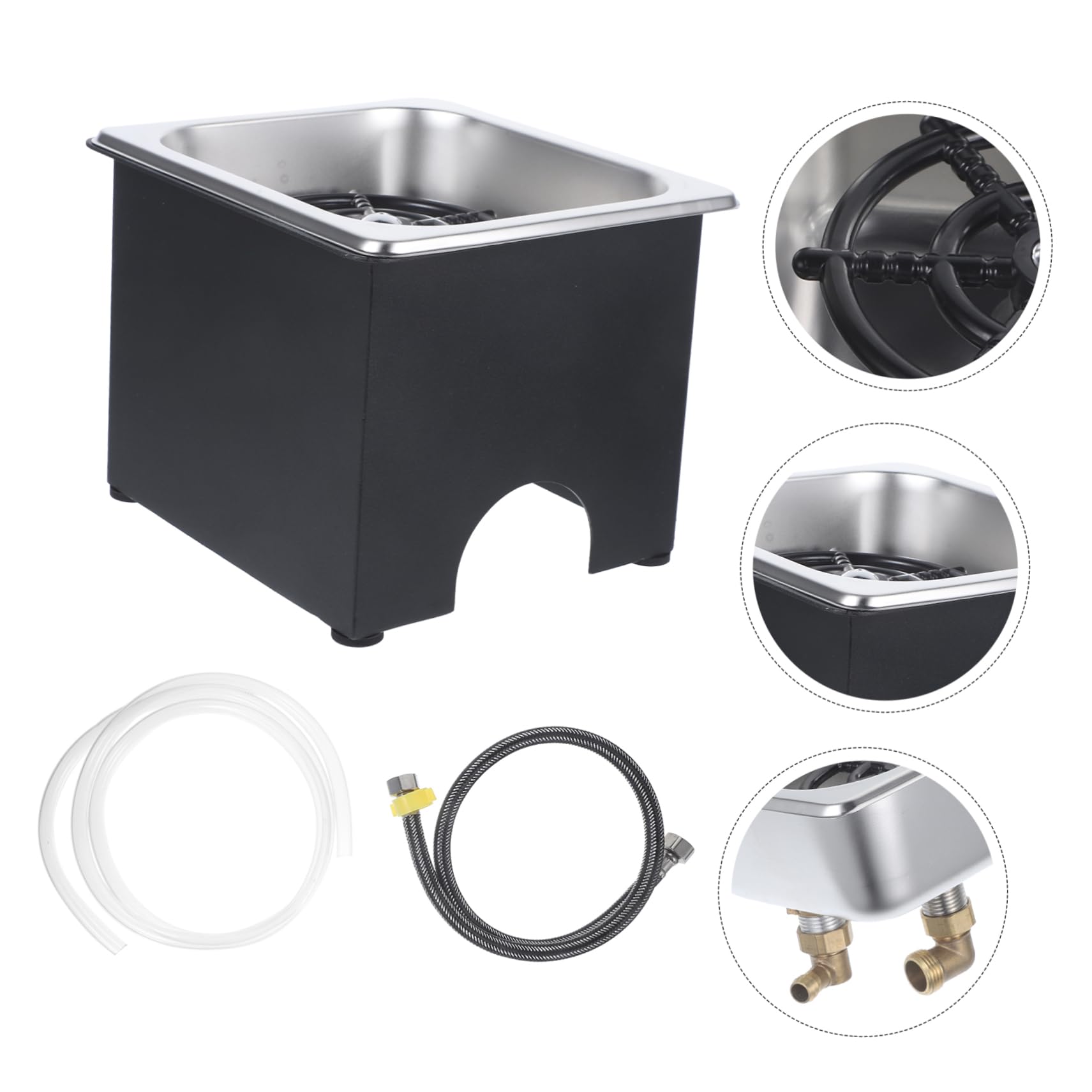 Rince-verres pour Bar en Acier Inoxydable, Rinçage Haute Pression
