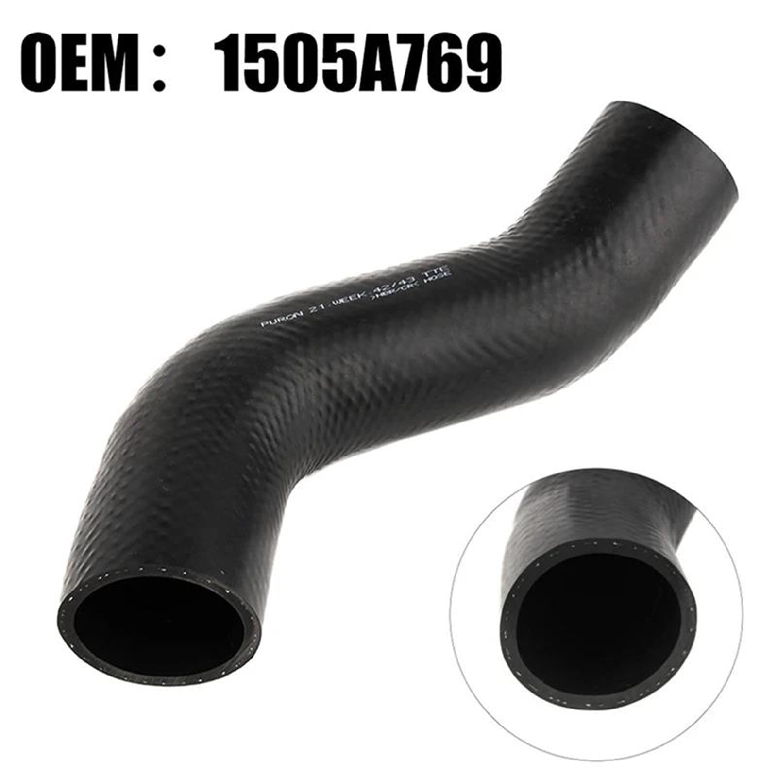 Tubo Aspirazione Auto 2X Tubo Flessibile Aspirazione Dell'aria Radiatore Dell'auto Per Mitsubishi Per Pajero Per Sport Per Triton 2.4L 4N15 Intercooler 1505A769