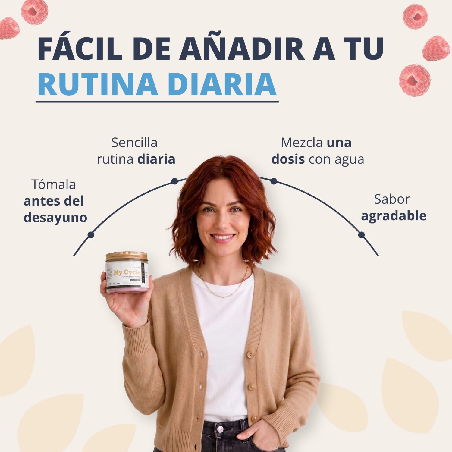 Golden Tree My Cycle en Polvo, 30 Porciones | Mio-Inositol 3000 mg, D-Quiró-Inositol, NAC, Vitex, Magnesio, Zinc, Folato, Cromo y Vitamina D