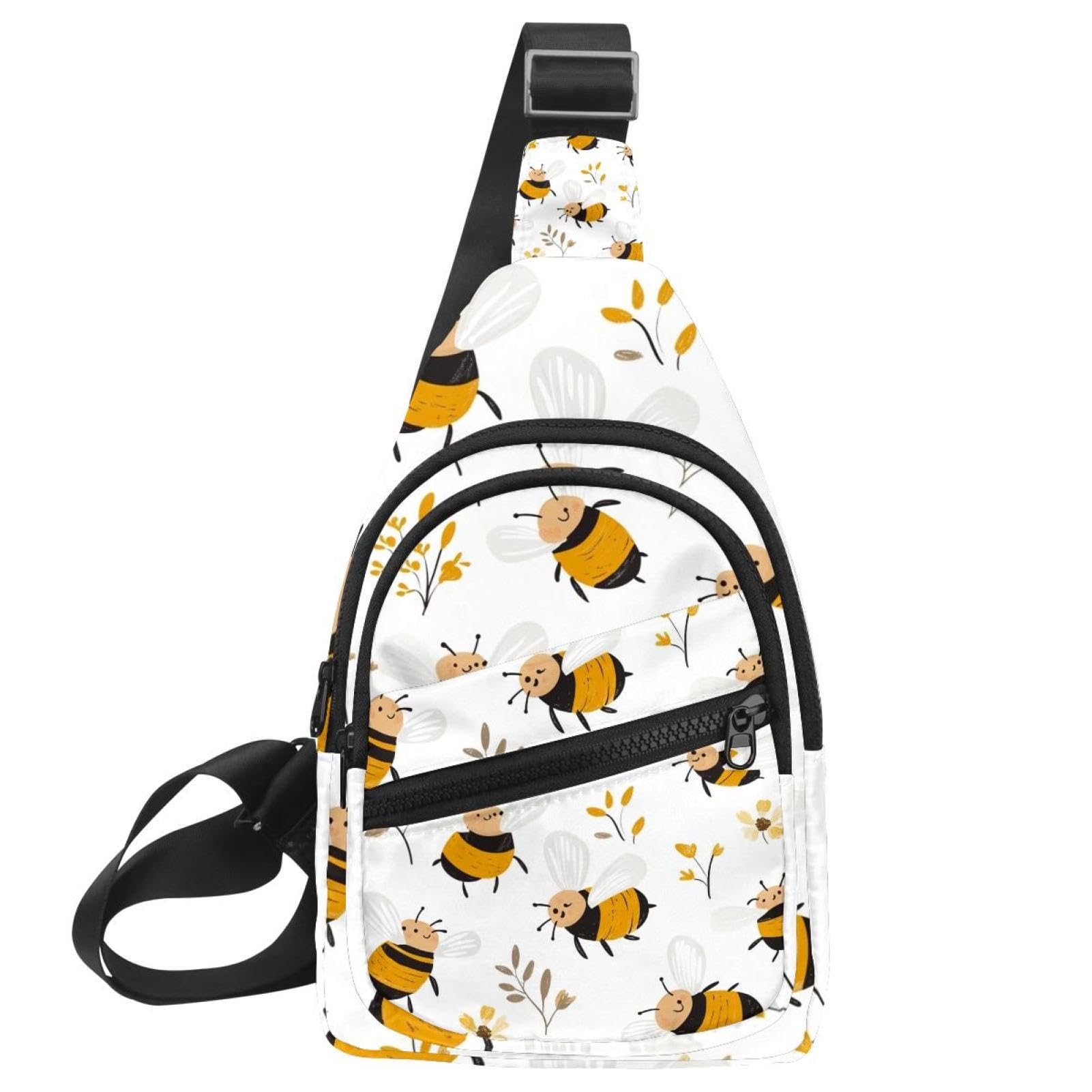 Bolsa de pecho para llevar el móvil con diseño divertido de pollo 7