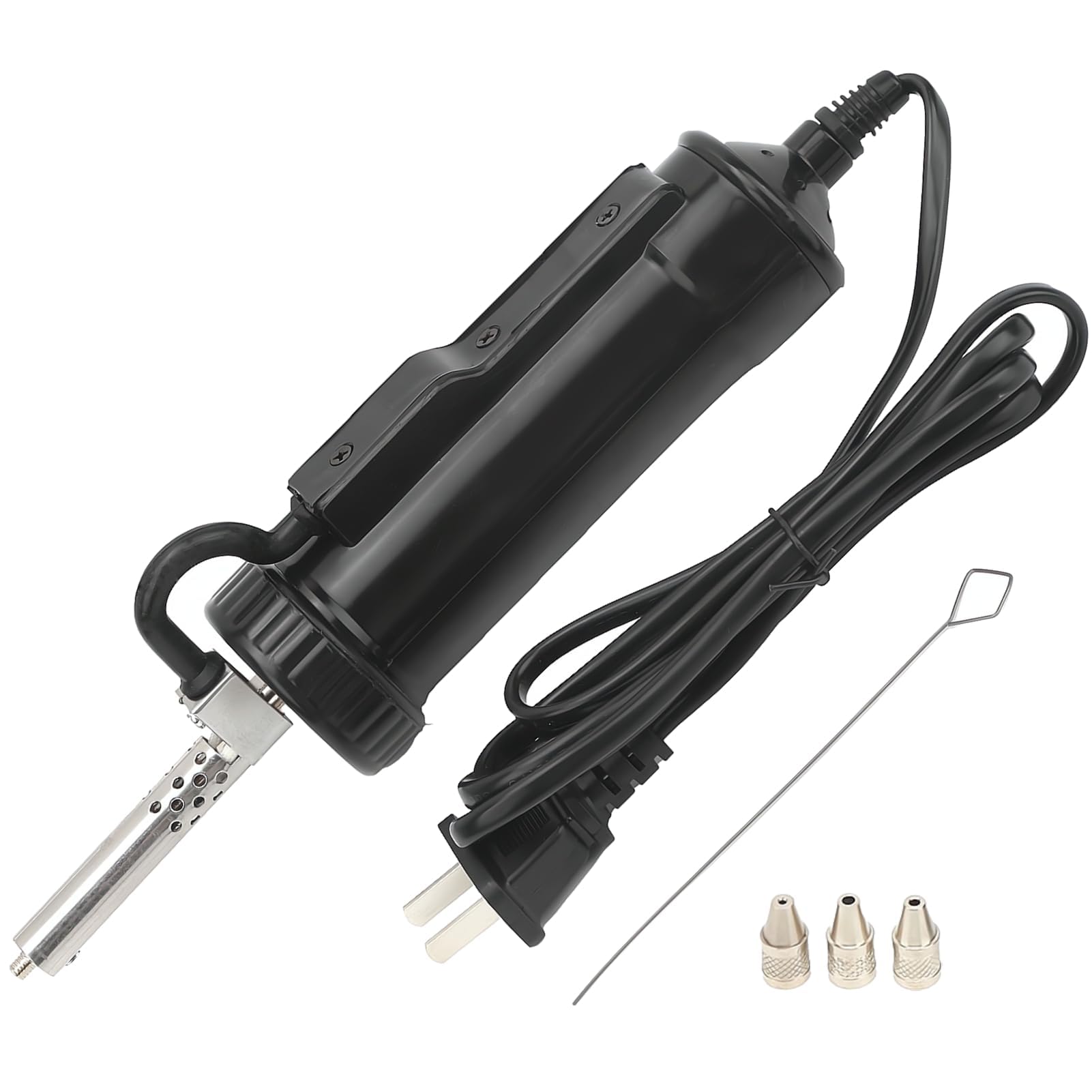 LiebeWH 30W Desoldering Pump, 3 Nozzles, AC110V for PCB Repair