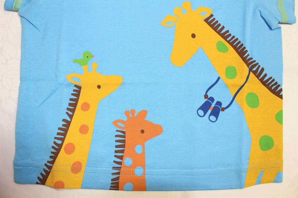 Amazon.co.jp: ファミリア familiar 70cm 半袖Tシャツ つながる動物の 
