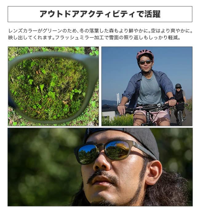 サングラス　フロート別注リゲル グリーンレンズフラッシュミラー Amazon.co.jp: FLOAT×SUNDAY MOUNTAIN フロート×サンデー
