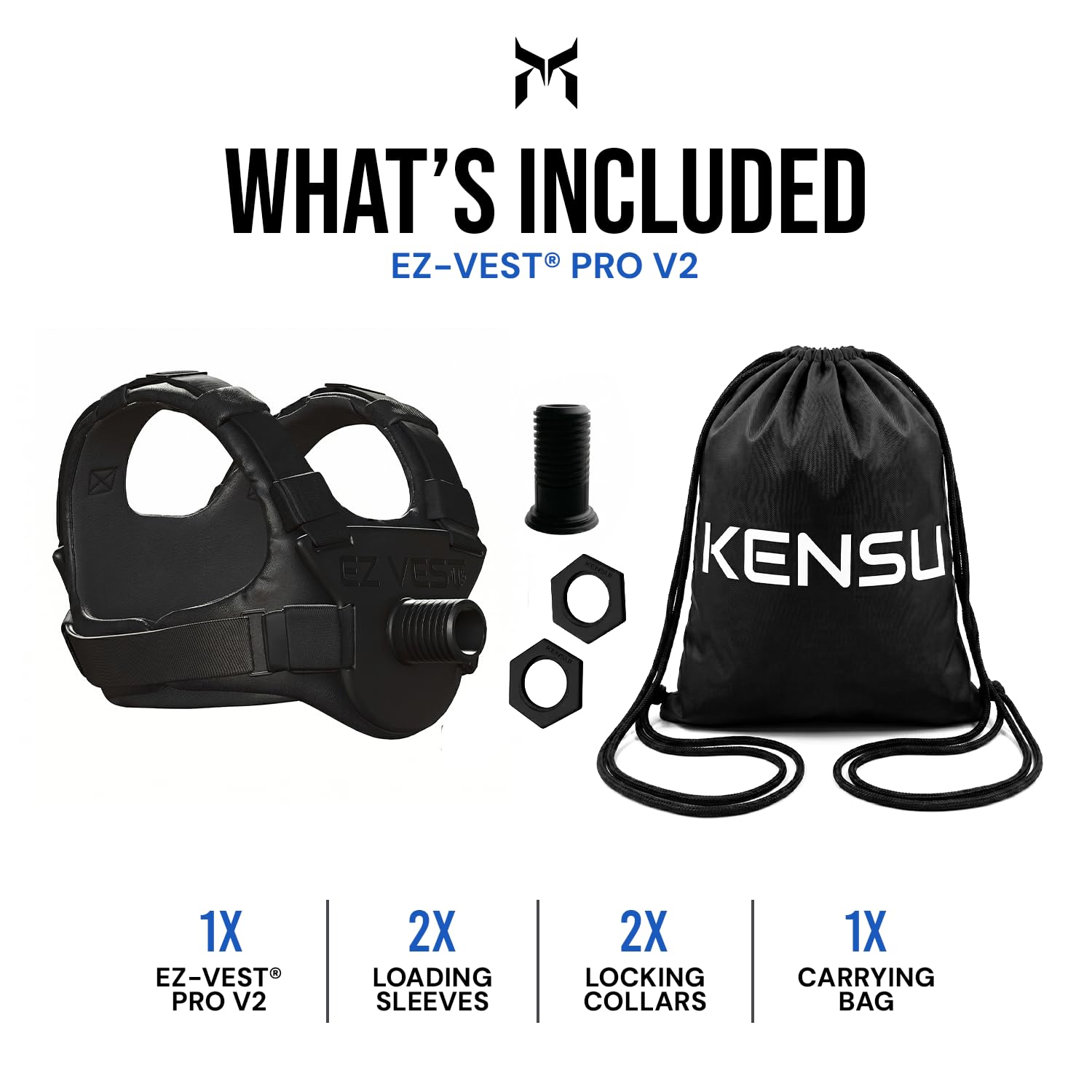 Amazon.com : Kensui EZ-VEST V2 PRO - Plate Loaded Adjustable