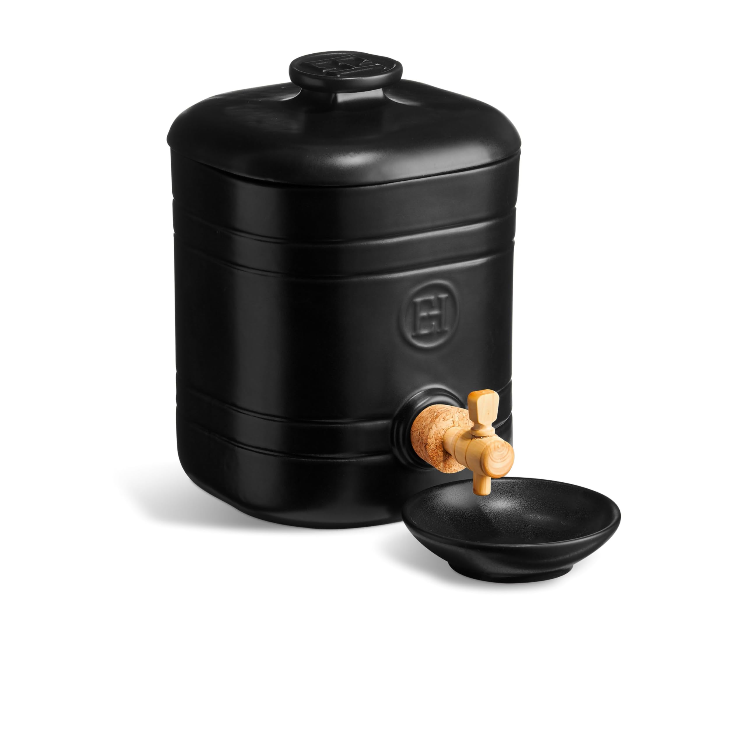 Emile Henry - VINAIGRIER Truffe Noir Mat 2,5 L