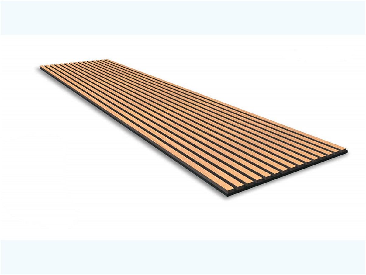JANGAL Wandpaneel Solid 10000 MDF Furnier (2400x600x22mm) (Nature Oak)