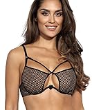  Axami V-9041 - Soutien-Gorge Emboitant Noir et Beige