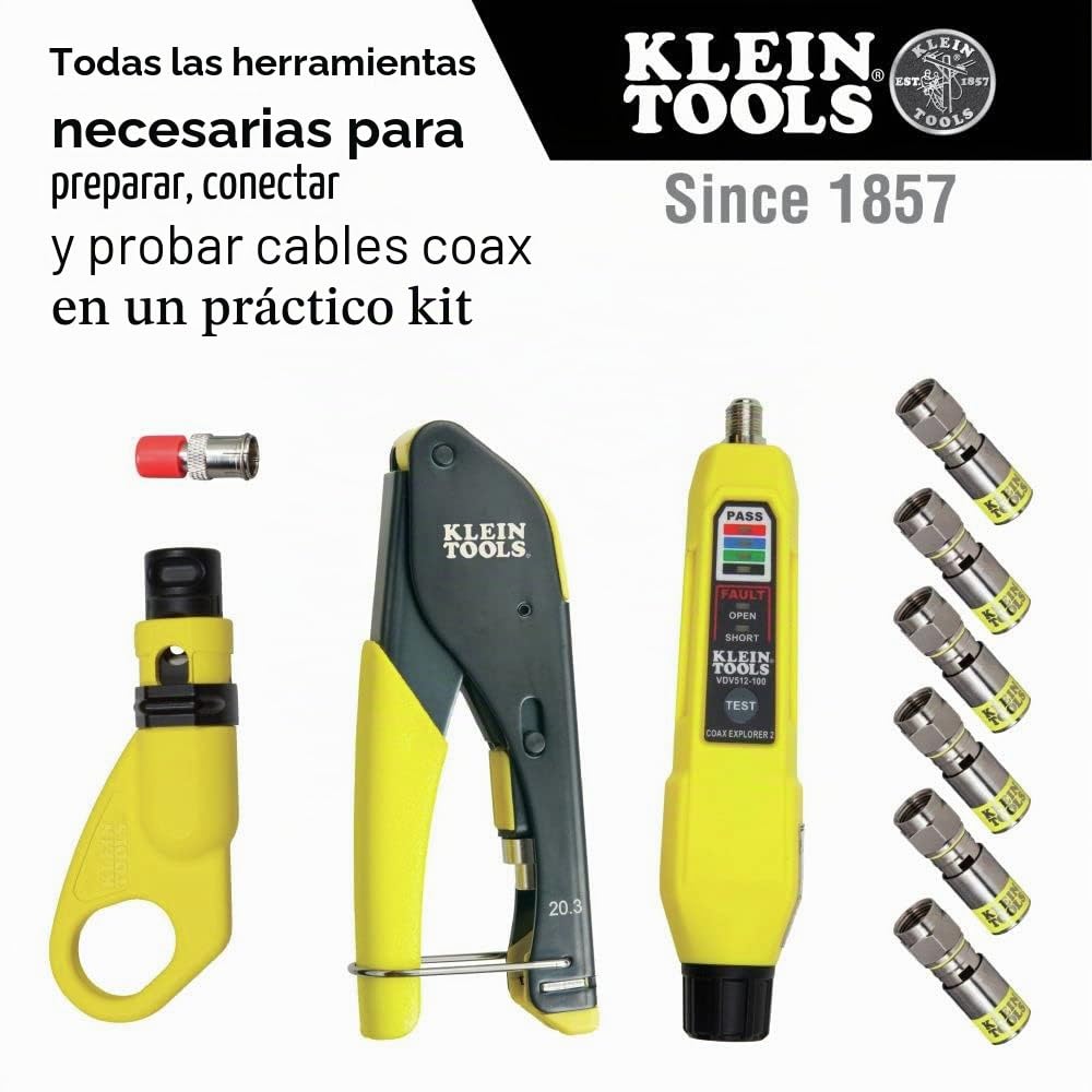 Klein Tools Coax Installer Starter Kit