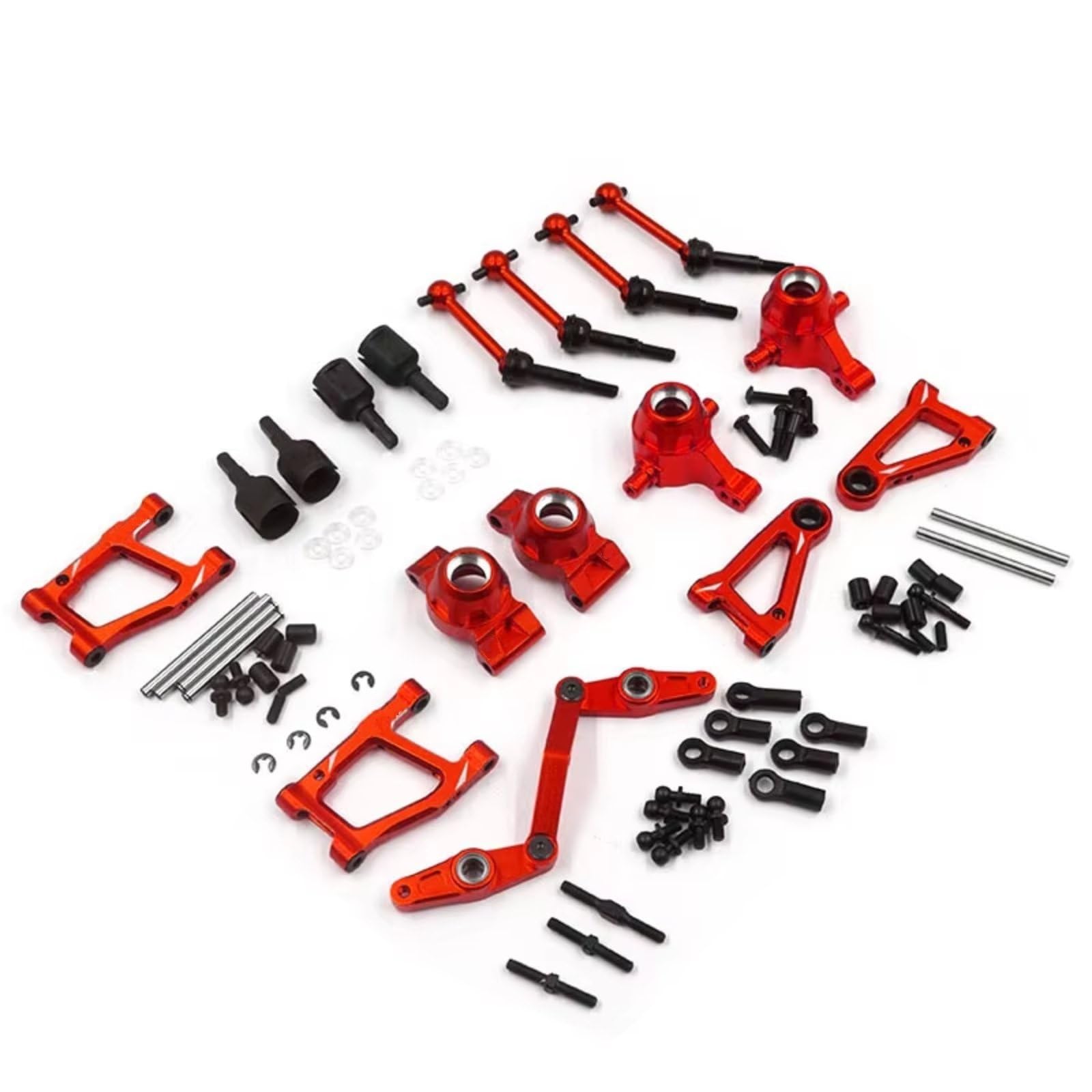 Kit Actualización Esencial Material Especial Azul para Tamiya para Tt01 Tt01e 1/10 Piezas Actualización Coche con Control Remoto, Accesorios TATT-S06 Piezas Coche RC