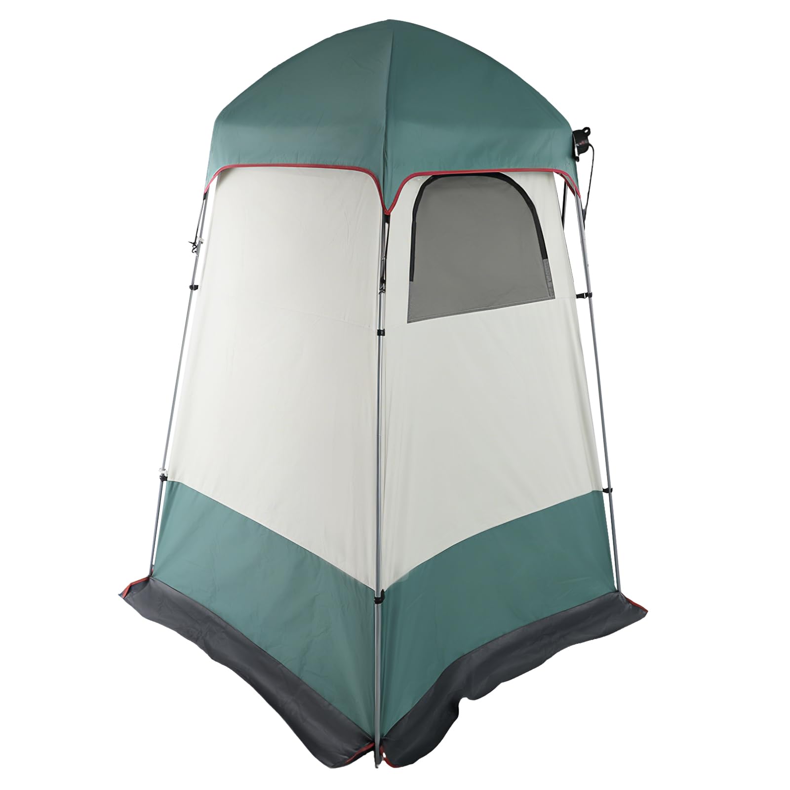 Tente de douche pop-up pour camping et vestiaire - Tente de camping avec fond amovible, filet anti-moustiques, pour camping, plage, pêche, sac de transport inclus