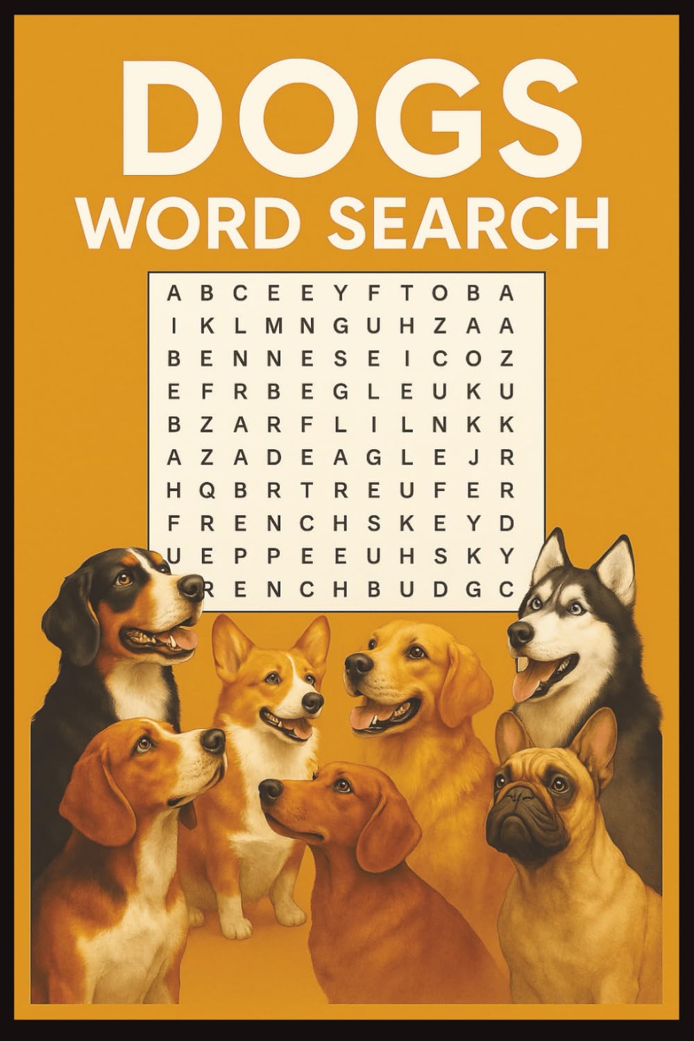 Dogs Word Search: A Puzzle Adventure Celebrating the World of Dogs