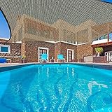 QOZY Sun Shade Sail 10' x 16.5', Outdoor Shade Cloth Net, Patio Shade Canopy, Pergola Shade Cover Awning, Garden Rectangle Sail Shade, Backyard Sun Sail, for Deck Pool Playground Carport