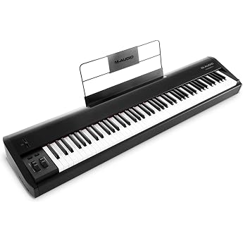 M-Audio Hammer 88 Premium 88-Key Hammer-Action USB/MIDI Keyboard Controller Including Music Studio Grade Software Suite