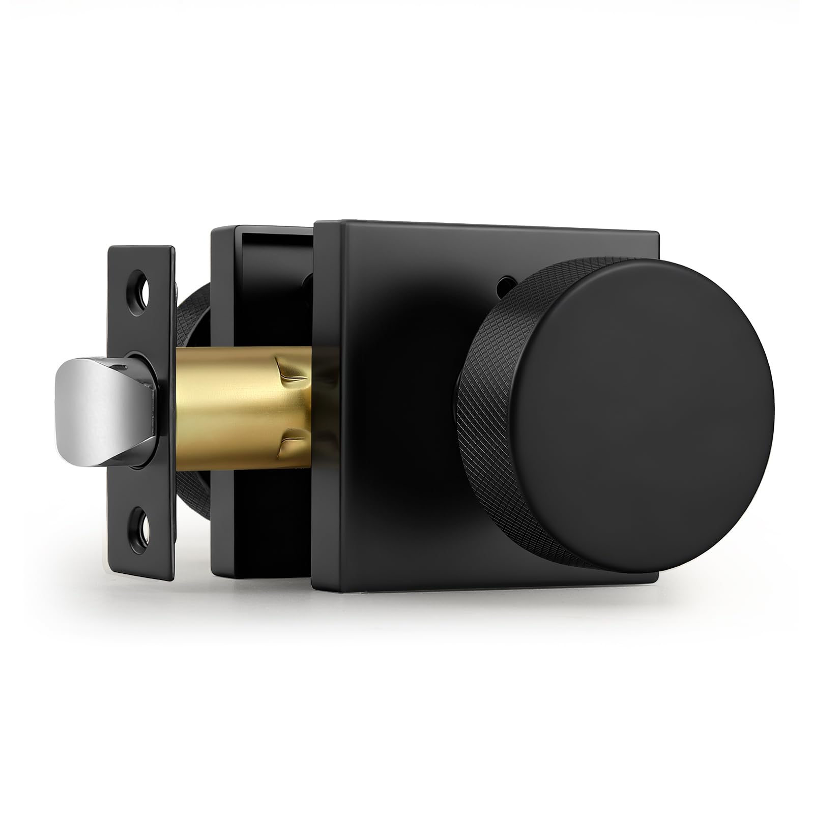 Probrico Black Door Knobs - 3 Pack Privacy Knobs -9 Probrico Black Door Knobs - 3 Pack Privacy Knobs -9