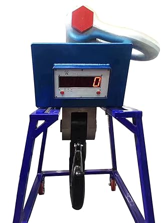 WeighTAJ Aluminum Die Cast Body OCS Premium Heavy Sturdy Digital Crane Scale with IR Remote, 6V Battery (WT-OCS-50T)