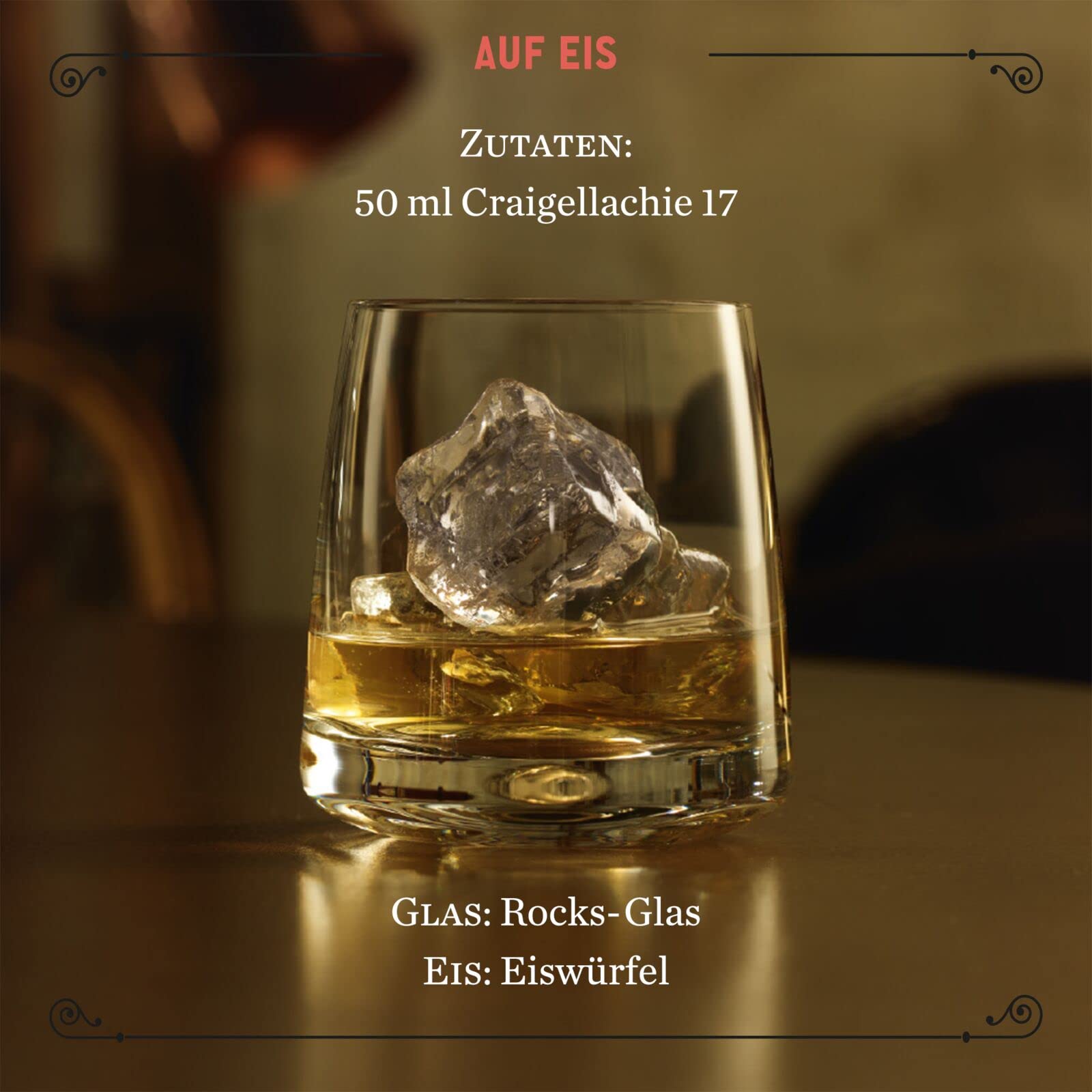 Craigellachie 17 Jahre alter Speyside Scotch Single Malt Whisky, 46% Vol., 700 ml, in edler Geschenkbox, in Sherry & Bourbonfässern veredelt, ideal als Whisky-Geschenkset, 70 cl