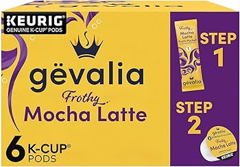 Amazon.com: Gevalia Cappuccino K-Cup Pods with Froth Packets +