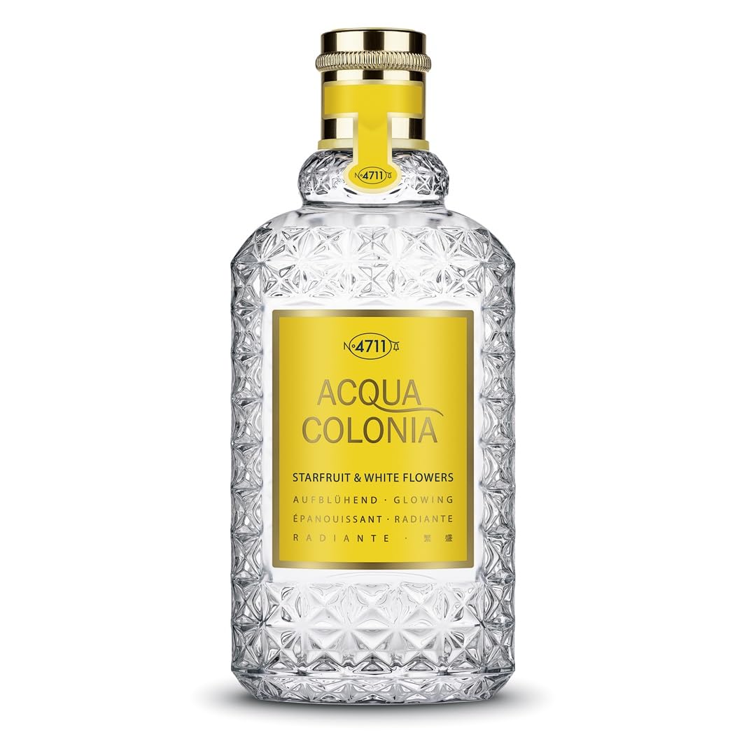 4711 Acqua Colonia® Starfruit & White Flowers | Eau de Cologne - aufblühend - Wellness für die Sinne | 100ml Natural Spray
