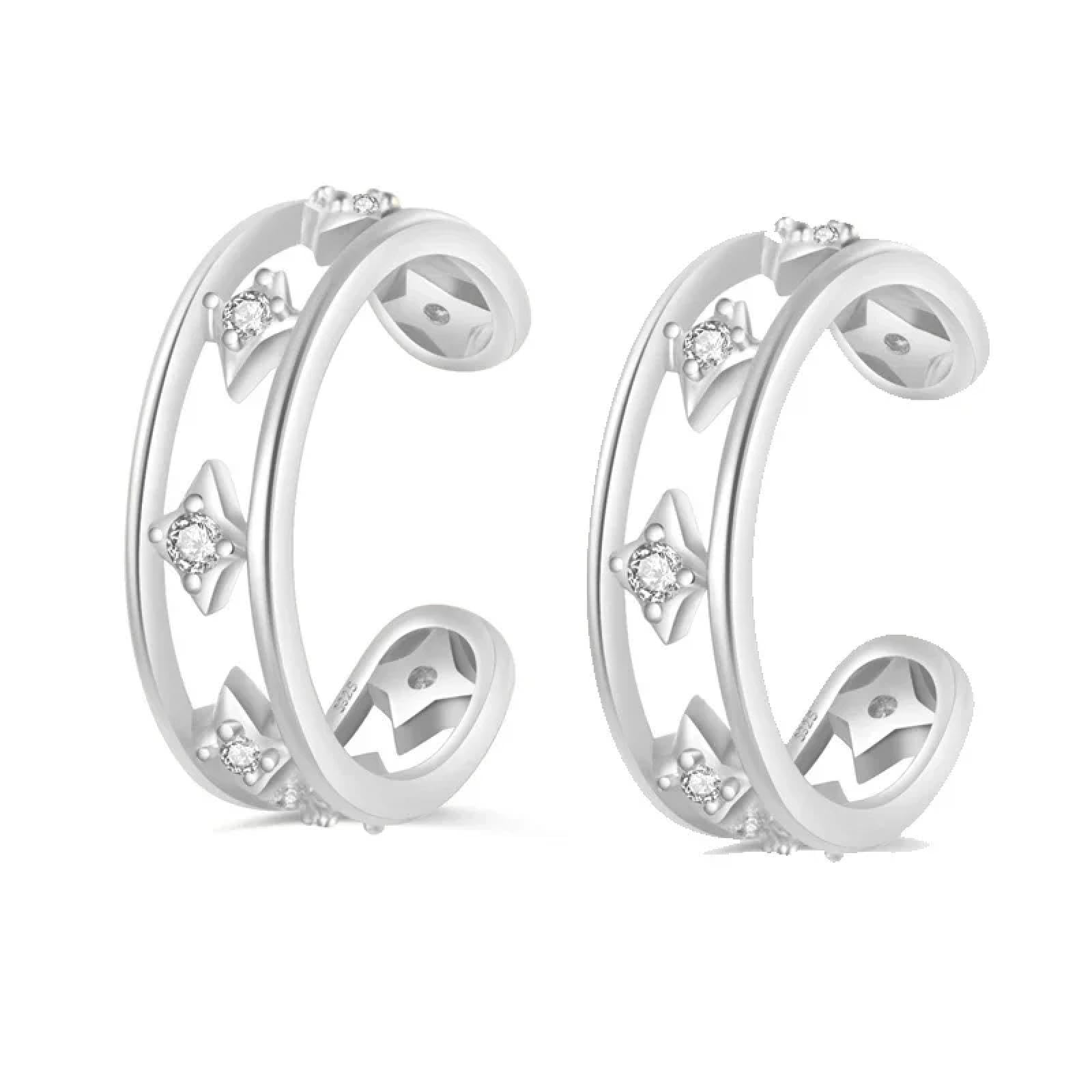Boucles d'oreilles clip manchette oreille douce pour éviter la douleur