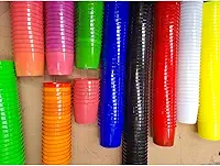 Kit Balde de Pipoca 1,5L - 10/20/30/40 Unidades para Lembrancinha Festa Bar Artesanato(Cores Mistas,20)