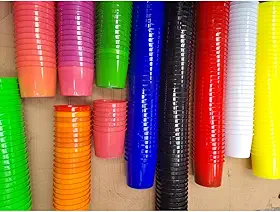 Kit Balde de Pipoca 1,5L - 10/20/30/40 Unidades para Lembrancinha Festa Bar Artesanato(Cores Mistas,20)