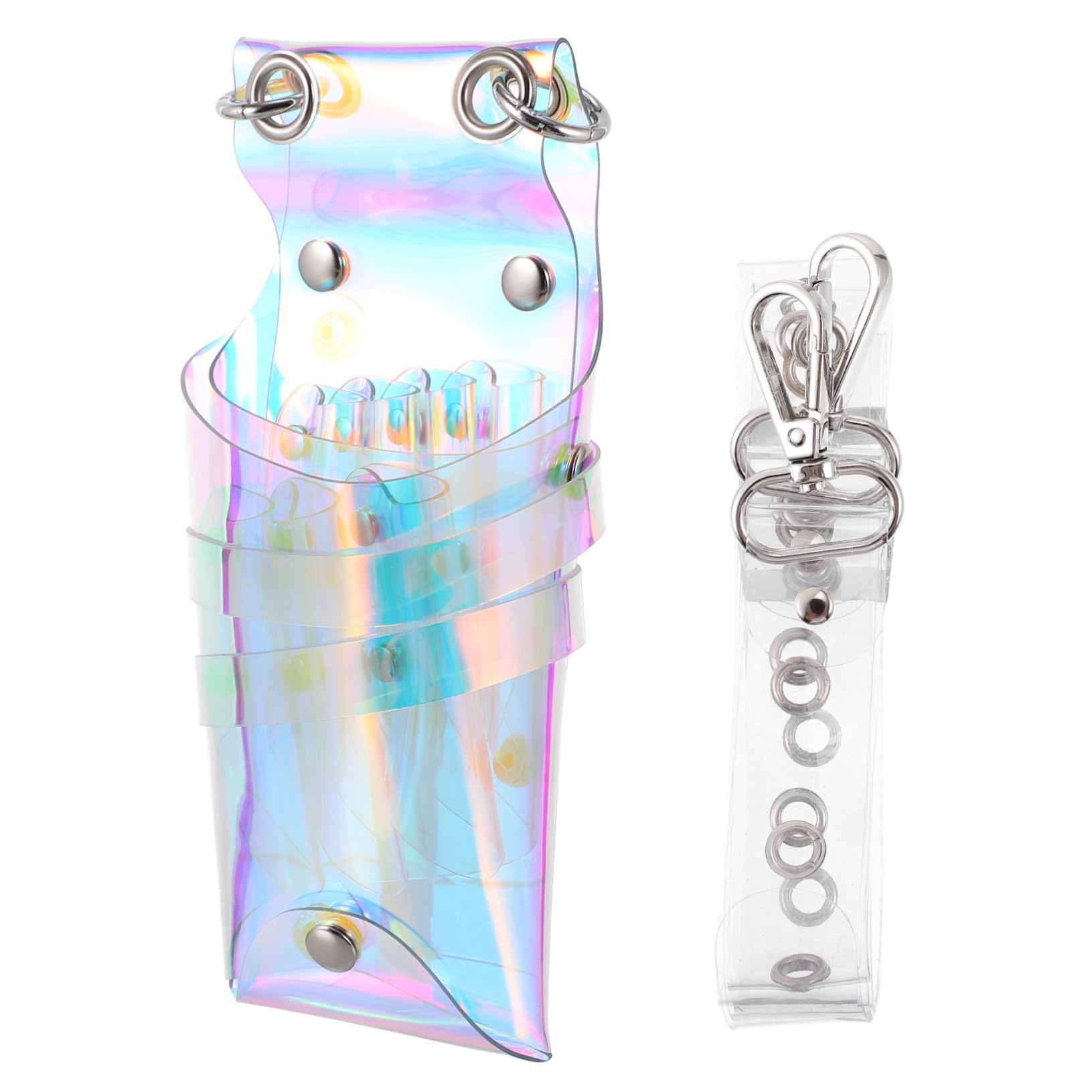 MUSISALY Hairstylist Barber Scissors Pouch Multi-Compartment Storage Bag for Hairdressing Tools