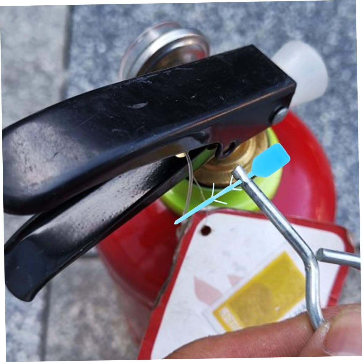 Angoily 300pcs Fire Extinguisher Pull Pins Seal Fire Extinguishers Accessory Kit for Equipment Maintenance