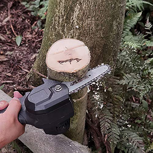 MOTOKER Battery Lopper Cordless Chainsaw, 4 inch Electric Lopper Chain Saw with 2AH Lithium Battery