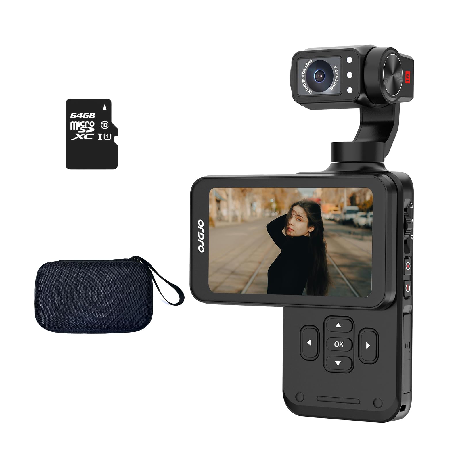 Amazon.com : ORDRO M5 5K Video Camera Camcorder WiFi with 3-Axis