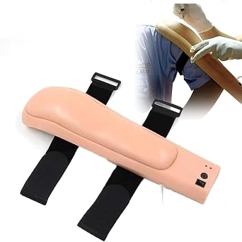 ElectronicUpper Arm Intramuscular Injection Model,Wearable Model Training Pad with Detection Warning System for Medical Students, Nurses