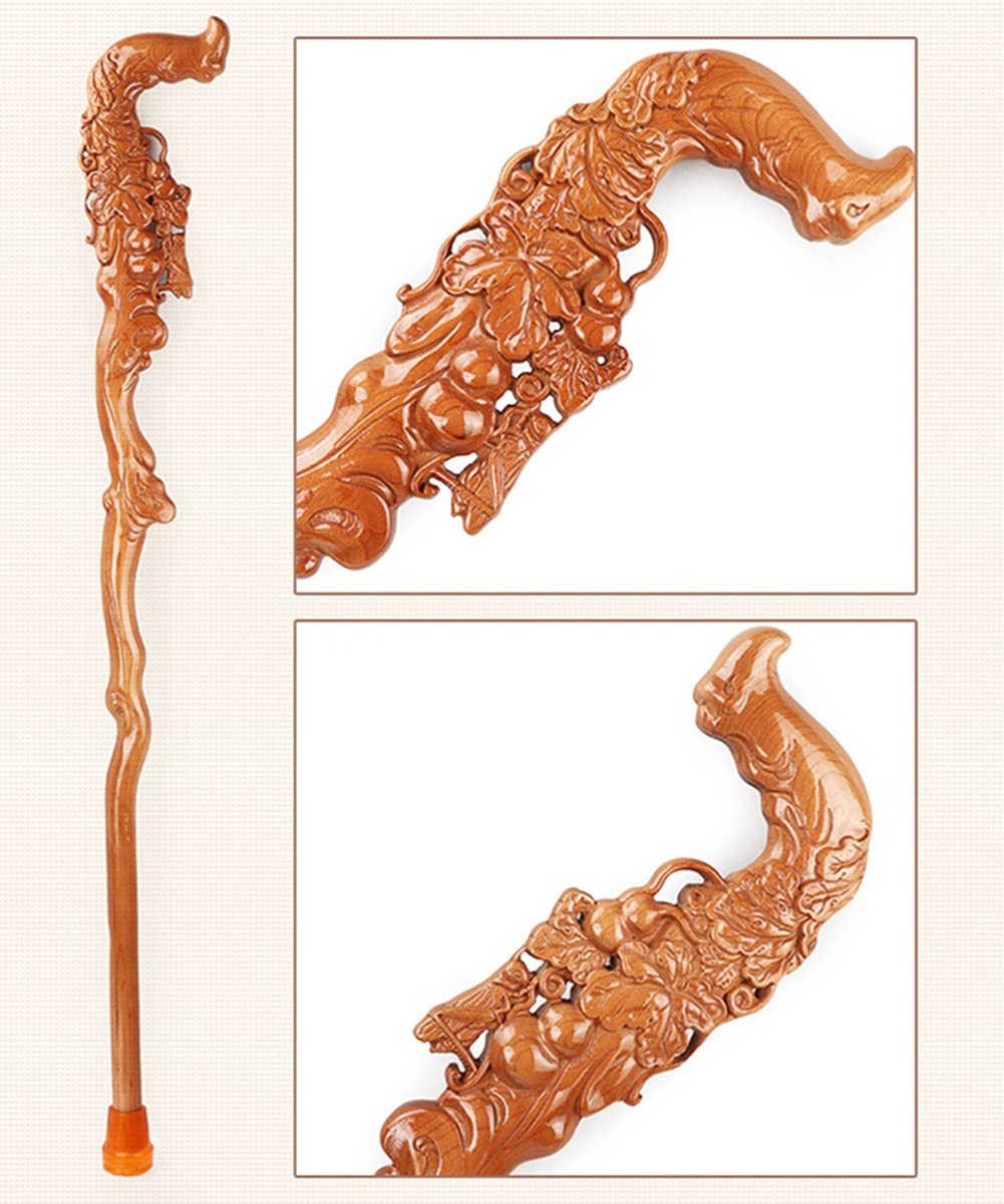 木製老人彫刻 杖付き 伝統的 Amazon.co.jp: 木製杖男性と女性のための高齢者手作り彫刻スティック