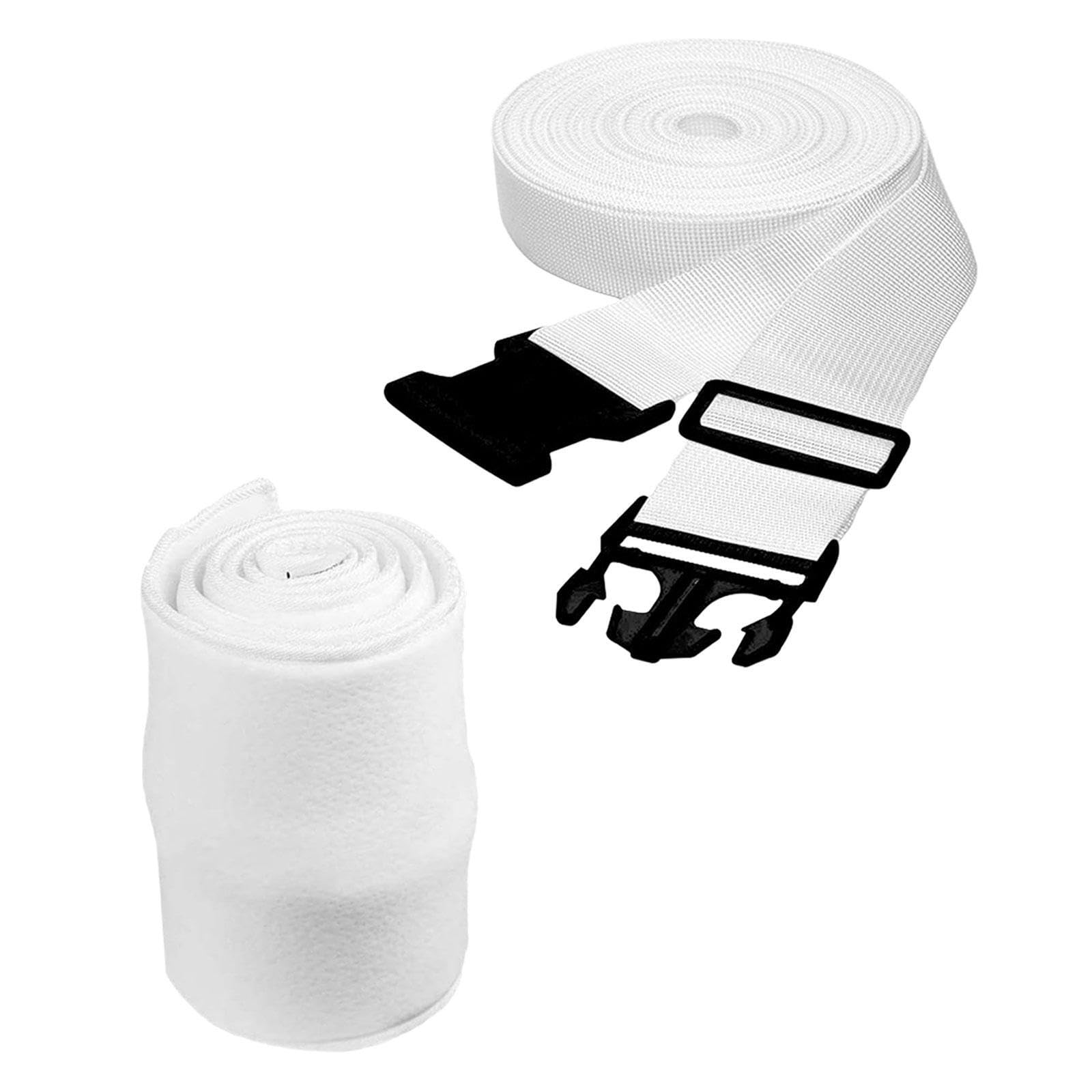 Zambuph Bed Bridge Connector Easily Combine Two Twin Beds Non Slip Adjustable Mattress Filler Kit For Comfortable Sleeping Arrangements Mattress Connector Bed, White, 195x30cm