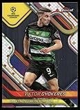 2024-25 FINEST UEFA CLUB COMPETIONS #3 VIKTOR GYOKERES SPORTING CLUBE DE PORTUGAL SOCCER OFFICIAL TRADING CARD OF SOCCER