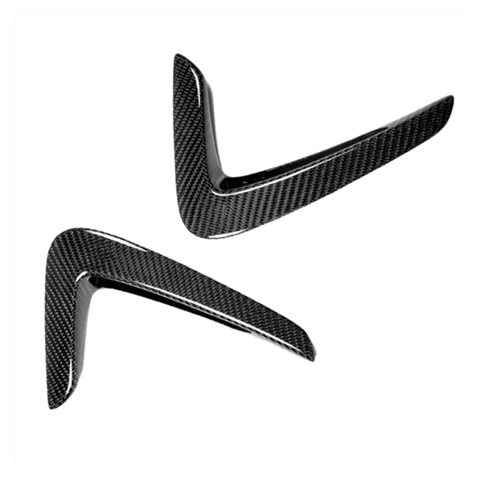 osłona bocznego wlotu powietrza Pasuje do BMW F32 / F33 F36 4-Series 2014-2017 Prawdziwe wykończenie błotnika z włókna węglowego Część boczna Kratka ozdobna osłona wentylacji samochodowej,