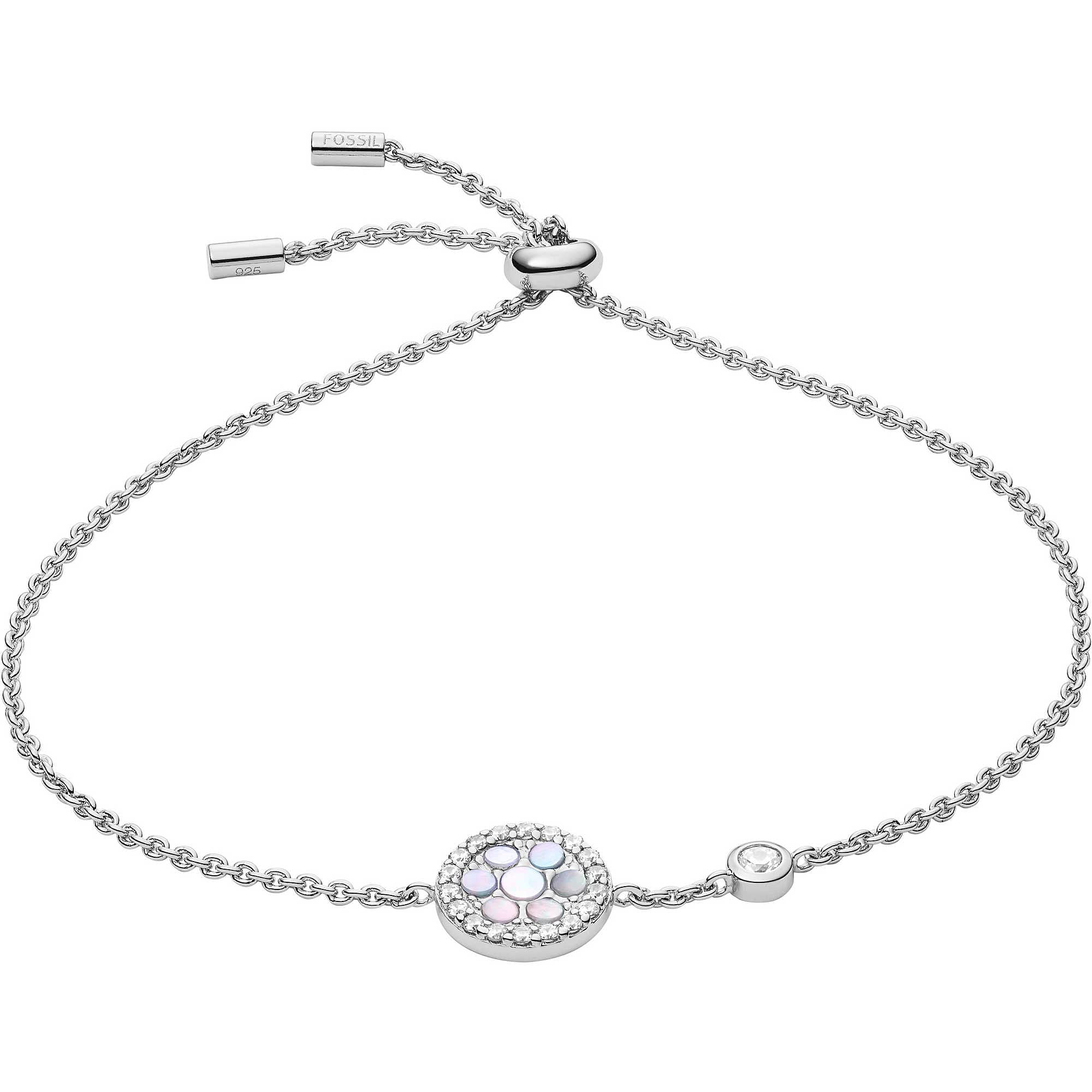 FOSSIL bracelet Sterling Bracelet Silver