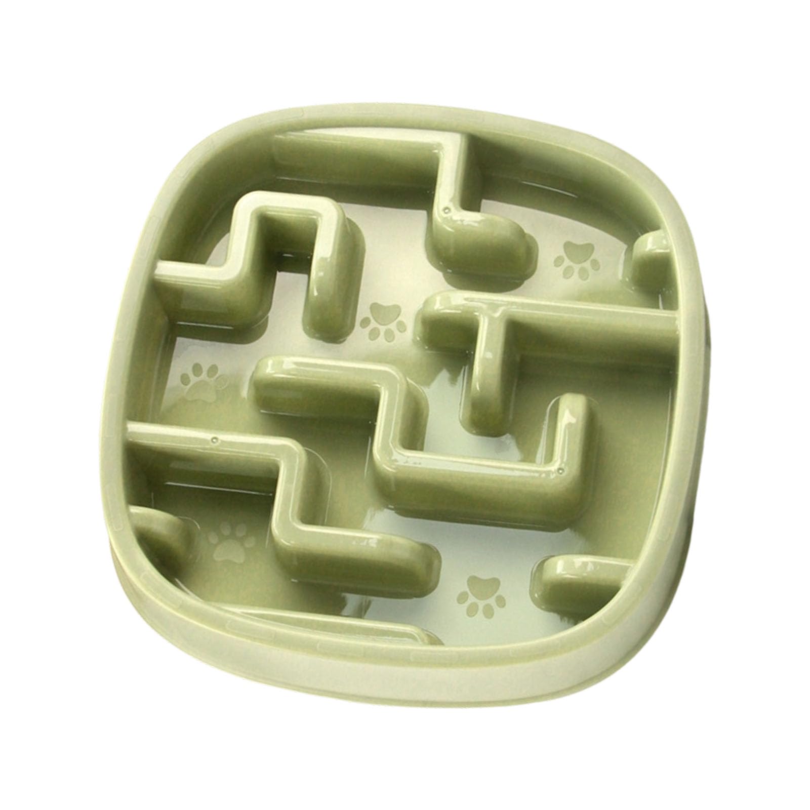 MICFENY Slow Feeding Pet Bowl Base For Cat And Small Dogs Dishwasher Safe Food Container