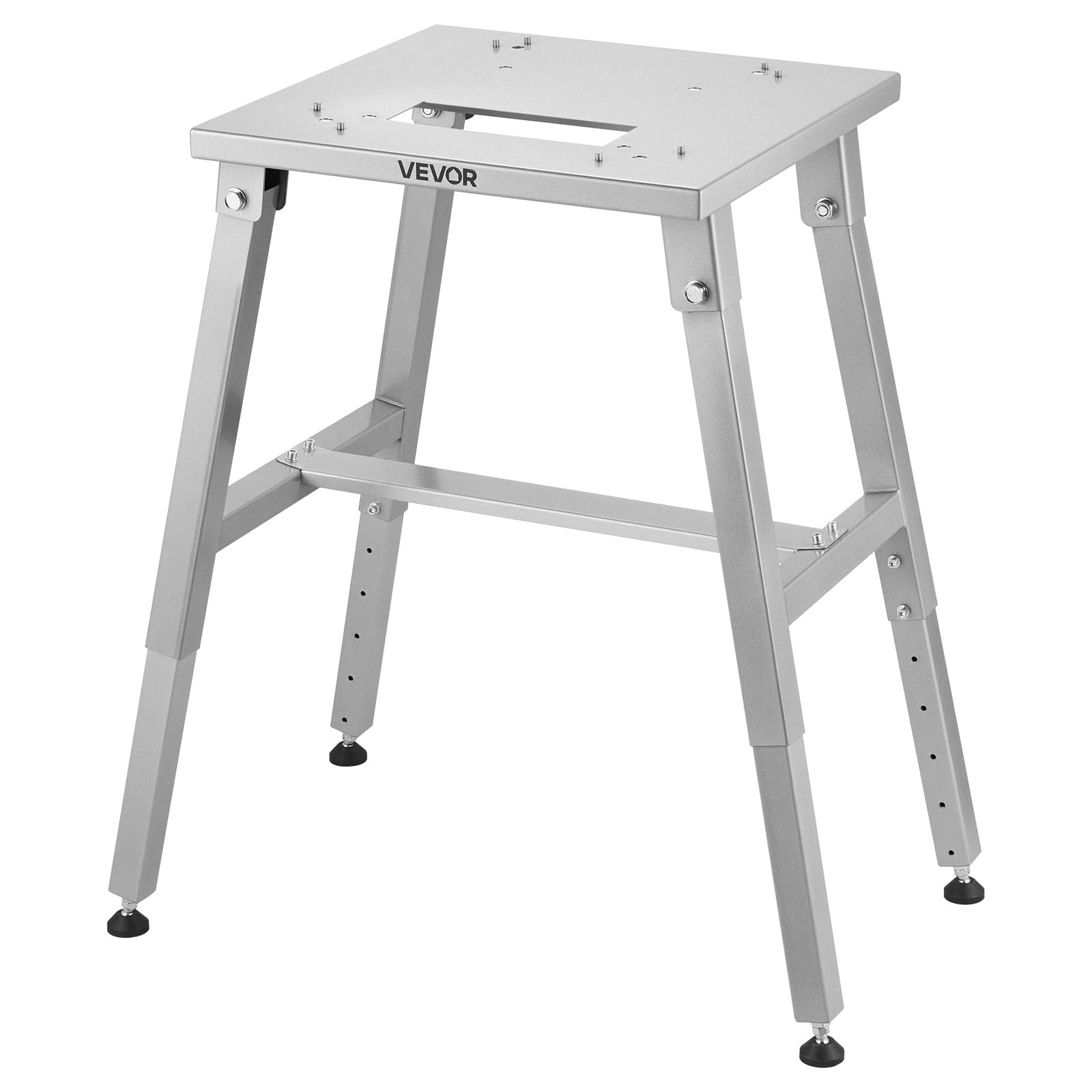 VEVOR Support Scie à Os Électrique Boucher pour Scie à Ruban Table, Compatible BS-130 BS-250, Hauteur Réglable, Cadre H Stable