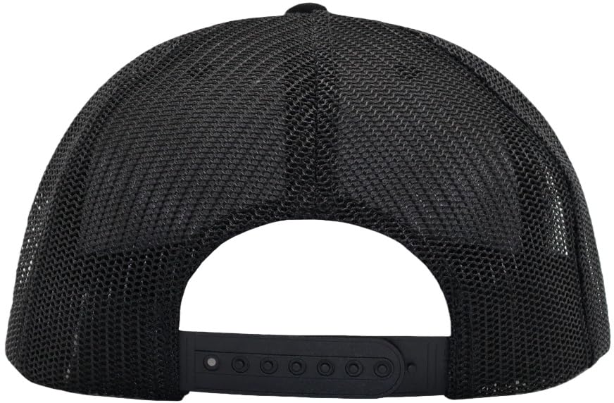 Image of Men Flat Bill USA Flag Mesh Hat Fits OSFM&XXL Head | Snapback Trucker Cap | 250th US Anniversary Veterans Memorial Day Gifts