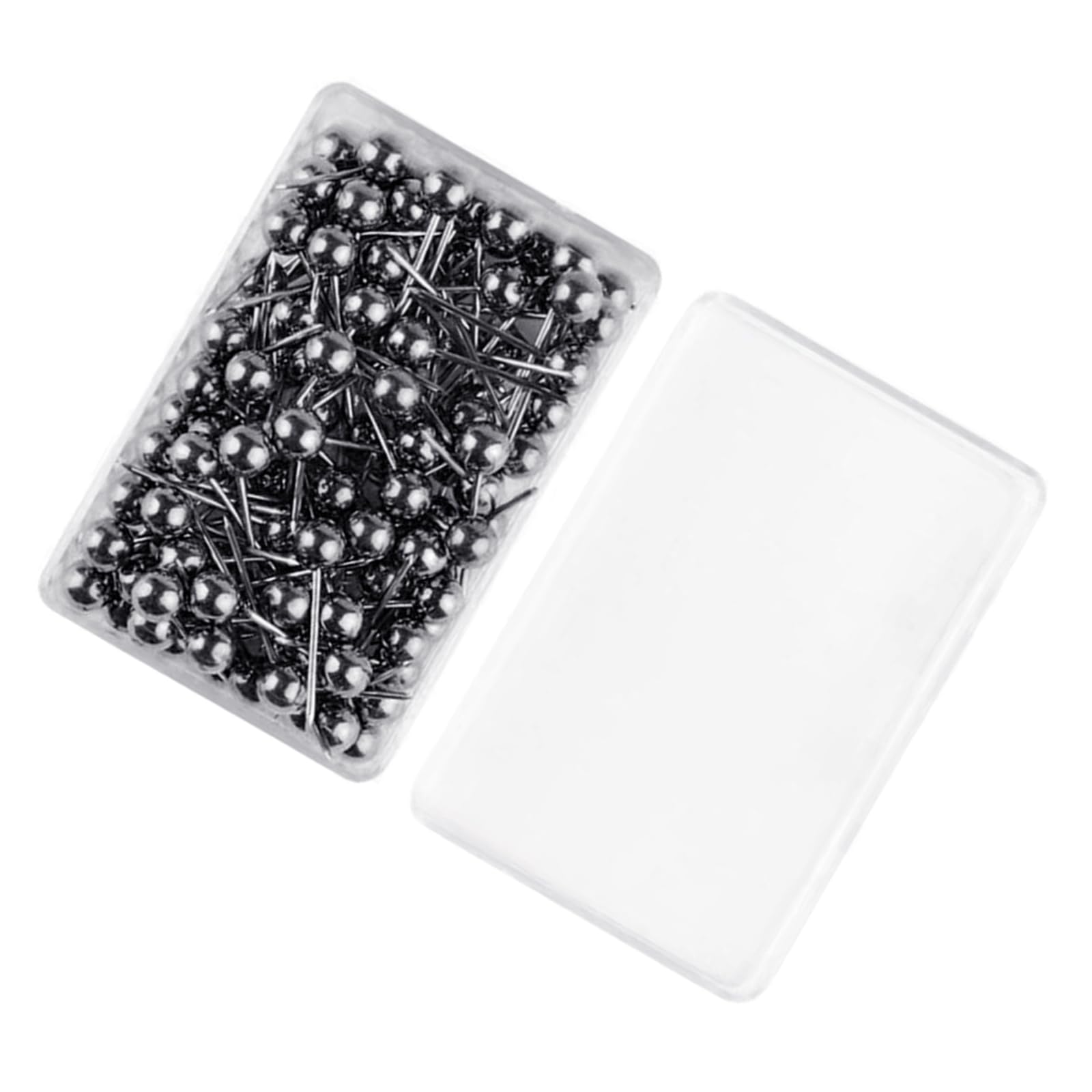Hsioluted C 500 Pcs Round Head Push Pins Decorative Pushpins Thumb Tacks Poster Pins Bulletin Board For Notice Board Photos Push