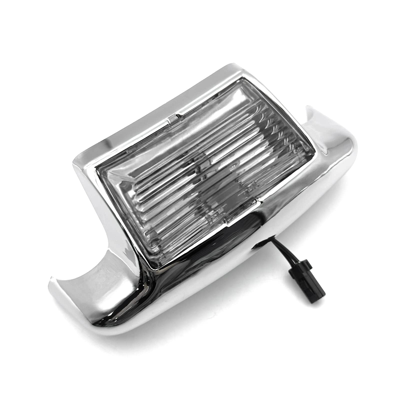 For Harley Electra Glide Ultra Classic FLHTCU Heritage Softail Classic Motorcycle Front Rear Fender Tip Light Tailing Edge Driving Brake LED Light (Rear, Clear)