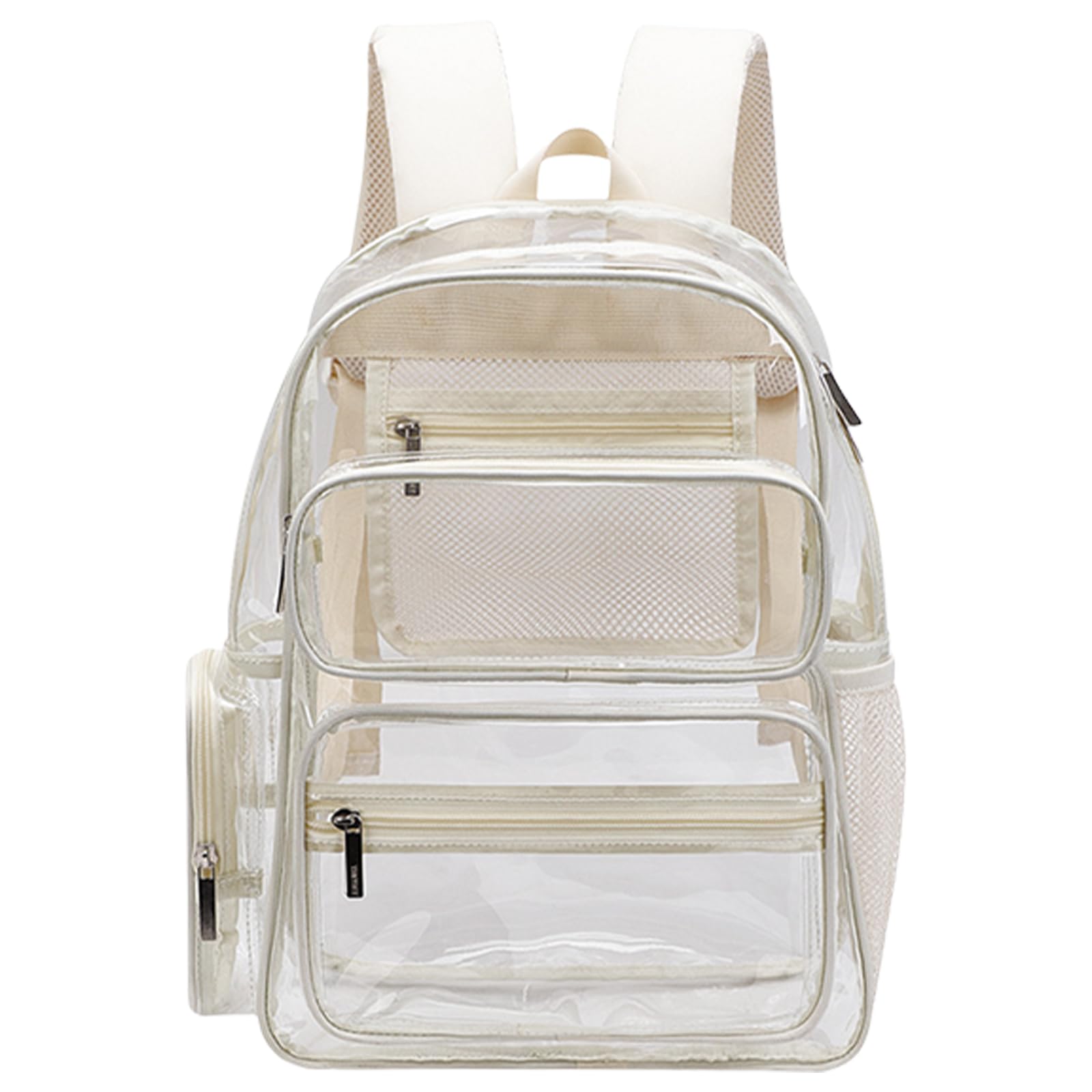 Zaino giapponese trasparente, alla moda, in PVC, per la scuola, grande capacità, per computer portatile, zaino casual per donne e uomini