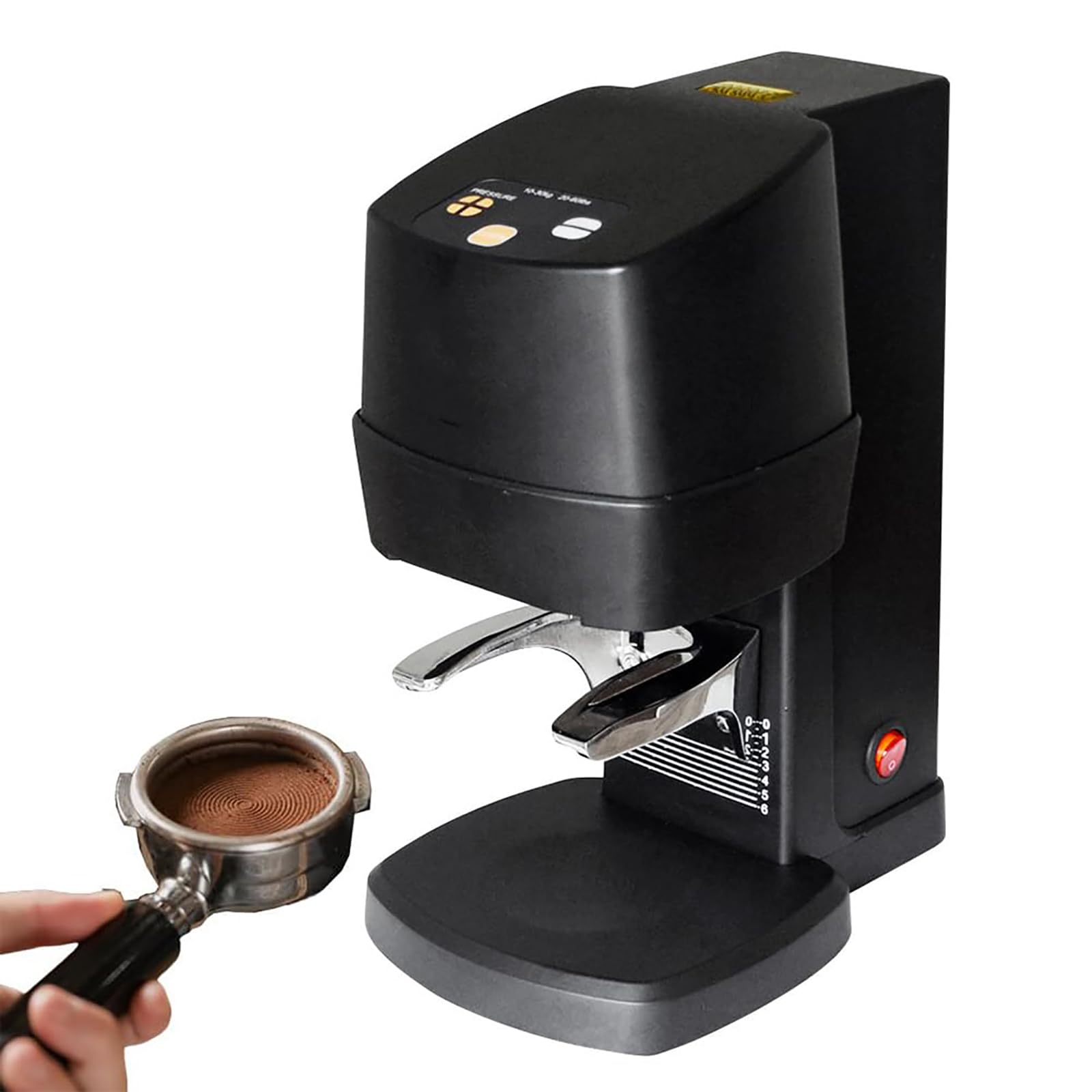 Presseur électrique pour poudre de café pour corriger le tassage et réussir vos tasses