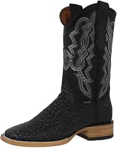 OUR LEGACY｜BOOTS (TEXAN BOOT BLACK SALOON LEATHER (A424 Our Legacy - Texan Boot Black Saloon Leather