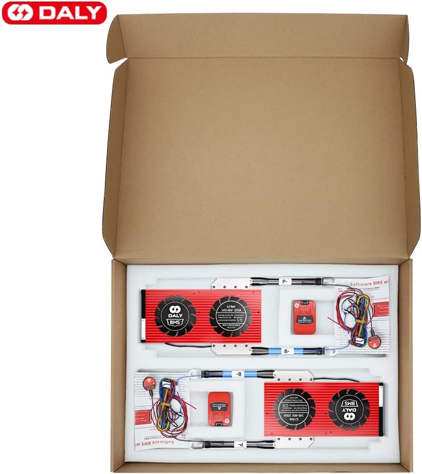 DALY Smart BMS 1A Parallel Wiring Diagram
