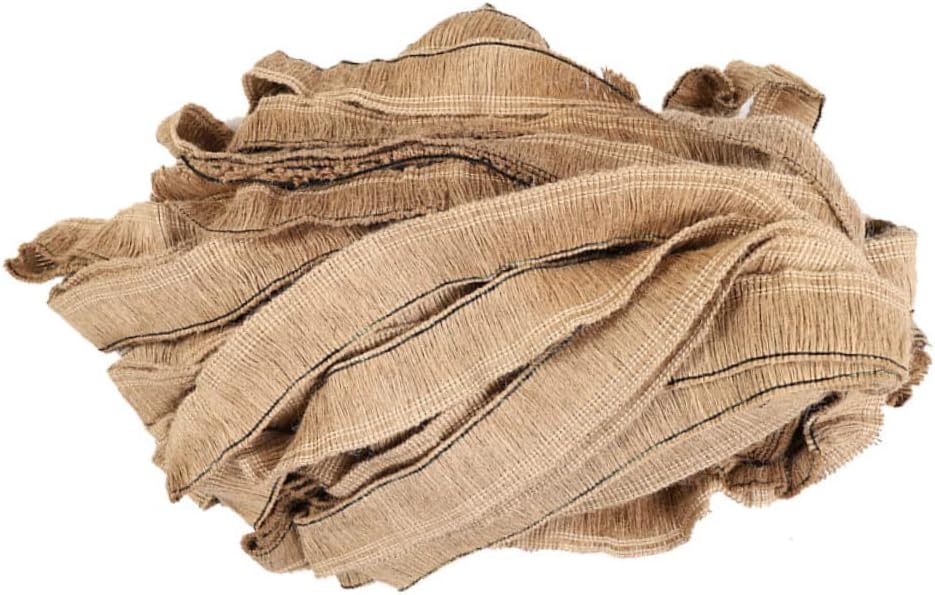 DOITOOL 50M Hemp Rope Tassel Ribbon for DIY Crafts Lace Decoration for Photo Wall Bridal Bouquets Wedding Accessories Suitable for Handmade Projects