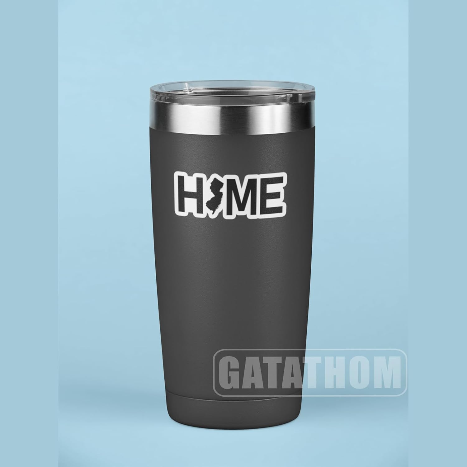 (3PCS) New Jersey Sticker – New Jersey Home Map Waterproof Vinyl US State Decal for Water Bottles, Laptops, Scrapbooking, Travel Gift, Local Pride, 3 x 1 inch - Image 6